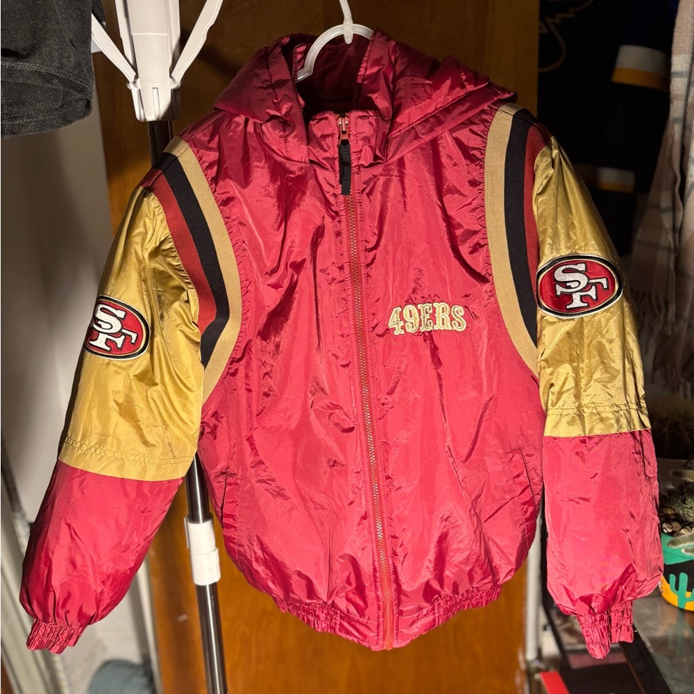 Vintage San Francisco 49ers Puffer Jacket